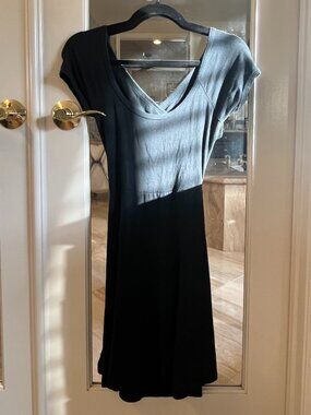 Brandy Melville Black Skater Dress